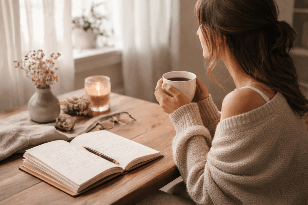 Ruhige Morgenroutine einer Mama – Zeit für sich im Familienalltag