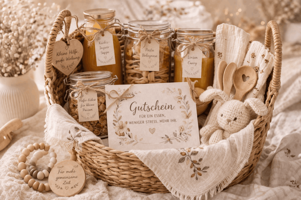 geschenkkorb zur geburt